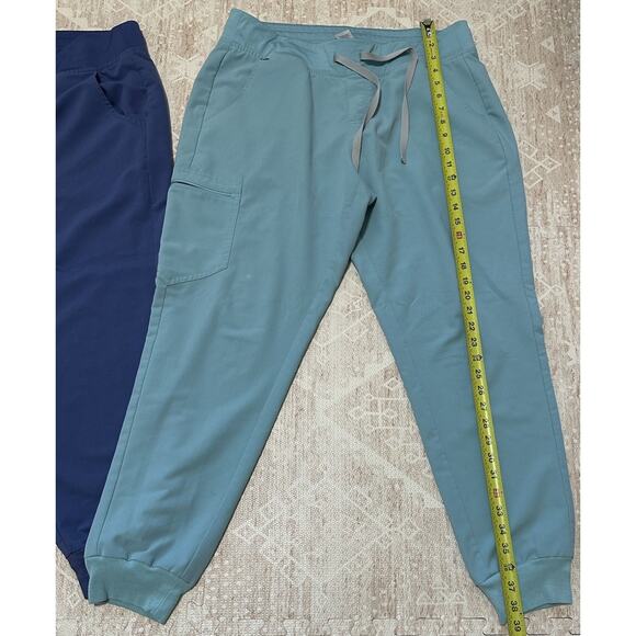 Lot of 3 FIGS Joggers Scrub Pants Women's Size Large & Large/P Excellent Cond! - Picture 3 of 16